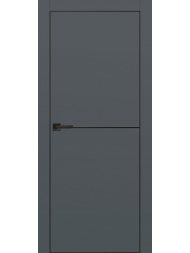 Межкомнатная дверь эмалекс Urban 1 Графит BM 4x4
