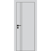 Межкомнатная дверь эмалекс Urban 2V Steel BM 4x4 Межкомнатная дверь эмалекс Urban 2V Steel BM 4x4