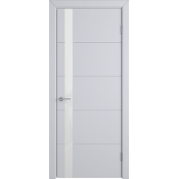 Межкомнатная дверь эмаль Trivia WHITE GLOSS светло серая Межкомнатная дверь эмаль Trivia WHITE GLOSS светло серая