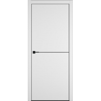 Межкомнатная дверь эмалекс Basic 1  ice ABS black
