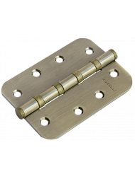 Петля стальная универсальная скругленная MS-C 100X70X2.5-4BB AB Цвет - Античная бронза