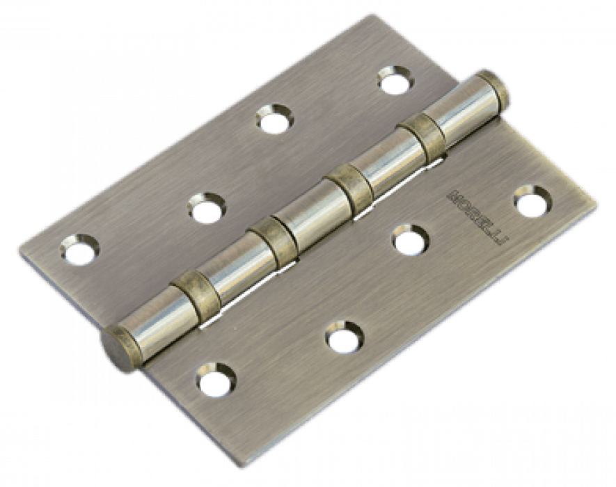 Петля стальная универсальная MS 100X70X2.5-4BB AB Цвет - Античная бронза