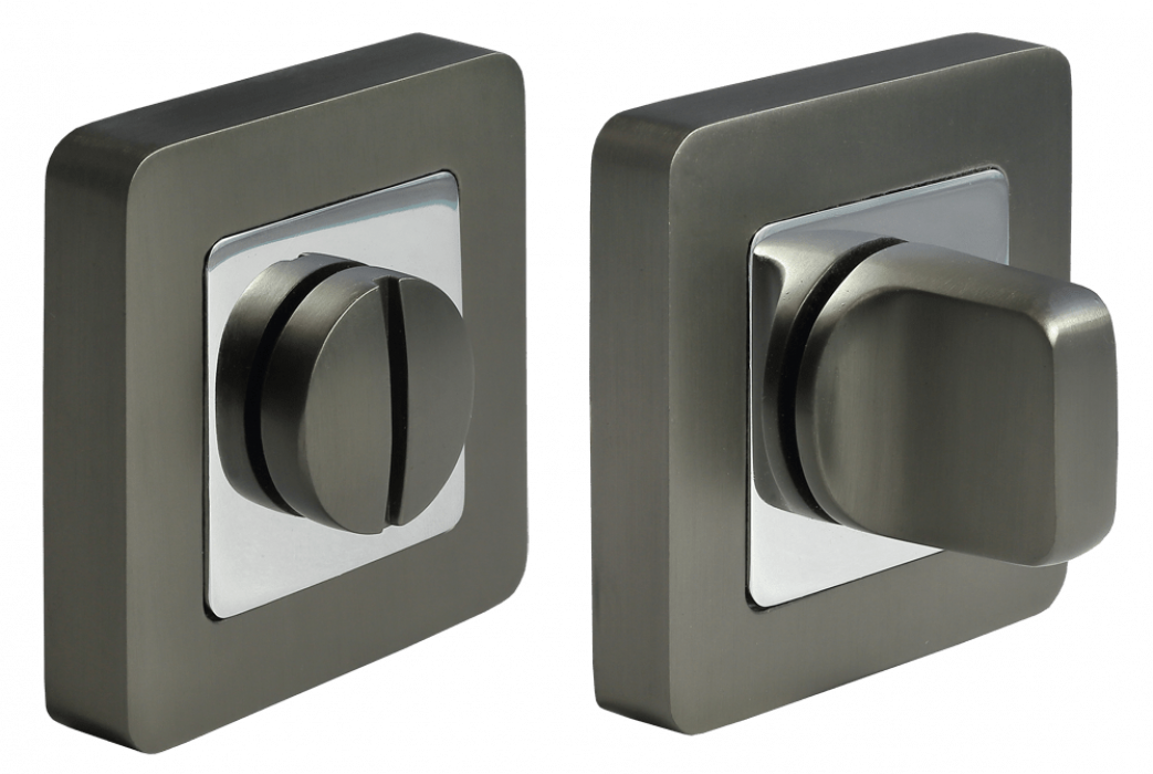 Завертка сантехническая MH-WC-S55 GR/PC Цвет - графит/полированный хром