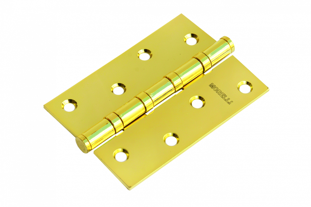Петля стальная универсальная MS 100X70X2.5-4BB PG Цвет - Золото Петля стальная универсальная MS 100X70X2.5-4BB PG Цвет - Золото