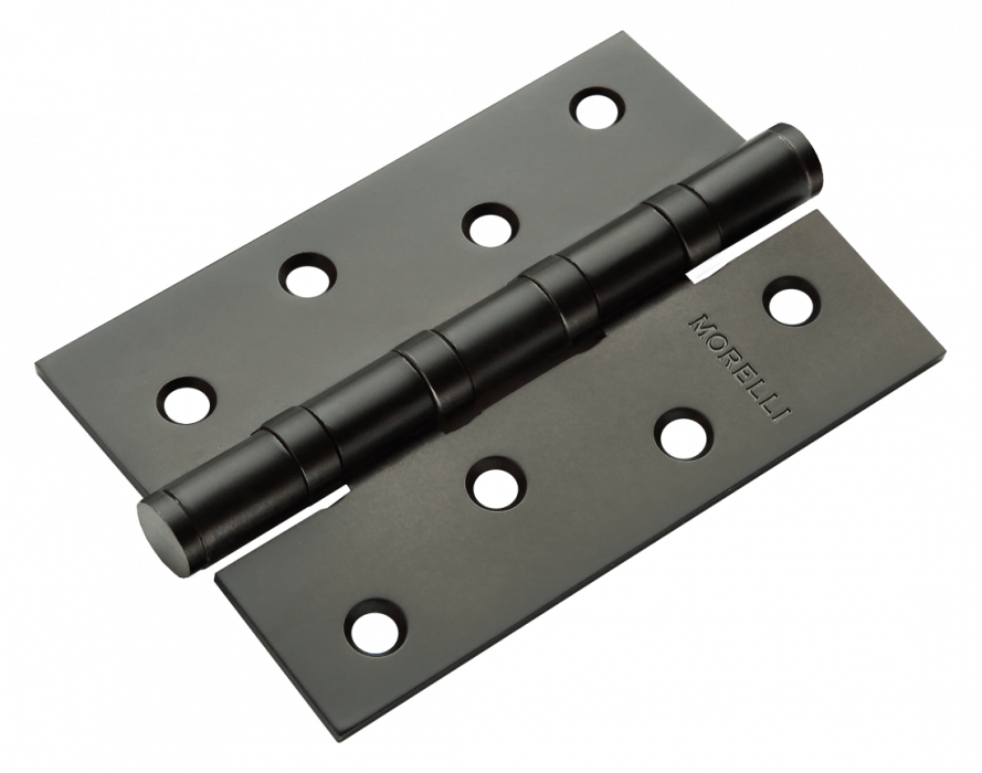 Петля стальная универсальная MS 100X70X2.5-4BB BL Цвет - Черный